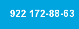 922 172-88-63